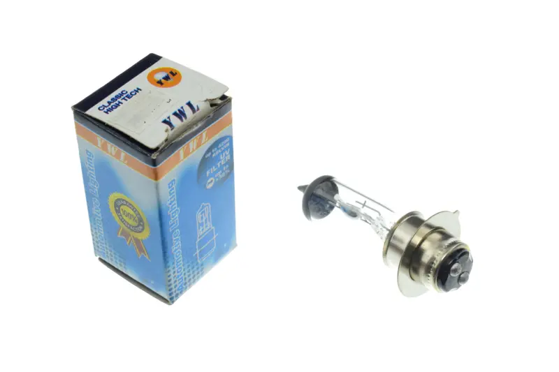 Лампа головного света YWL P15D-25-1 12V 18/18W, 1 ус, белая, B-head mod:A