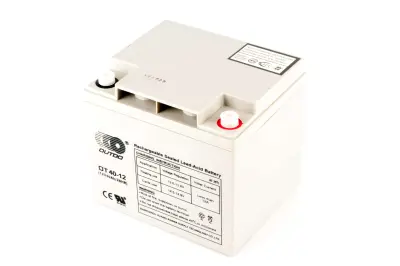 Акумулятор OUTDO OT40-12 AGM 12 В 40 А·год, 197×165×170 мм, сірий