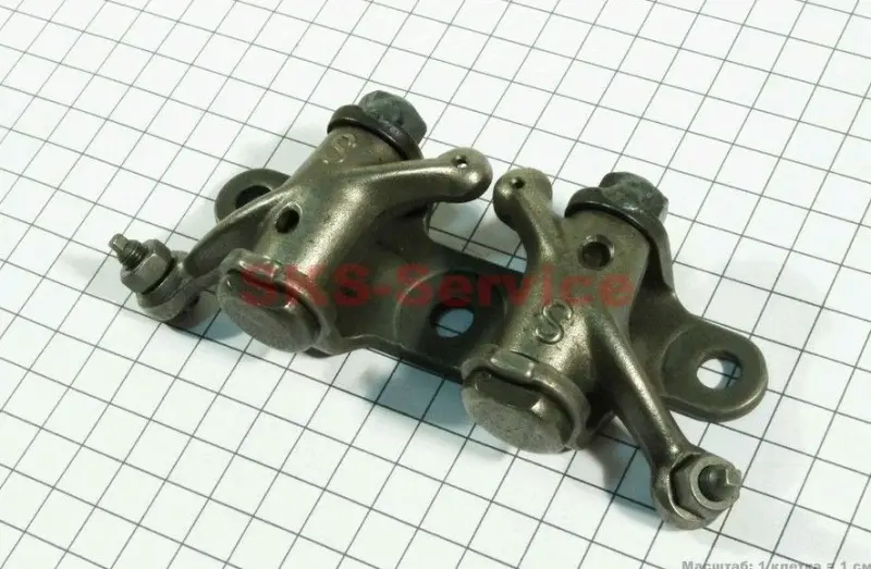 Коромисла клапанів 4T CG 200/250 JING, пара у зборі