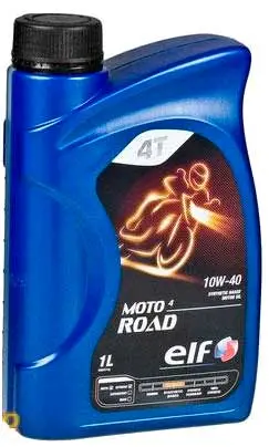 Полусинтетическое моторное масло ELF Moto 4 Road 10W-40 4T, 1 л