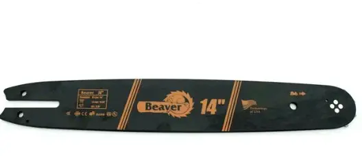 Шина для бензопилы Beaver KZ-3 14″, 1,3 мм, 3/8″, 52 звена