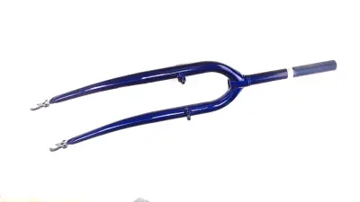 Вилка велосипедна жорстка 26″ під V-brake, синя