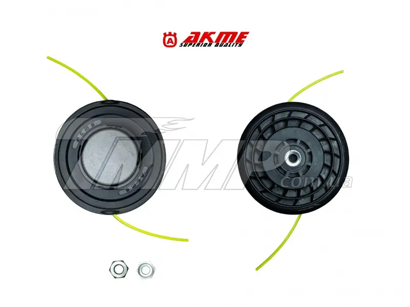 Саморегулирующаяся косильная шпулька AKME с подшипником и 2 переходниками