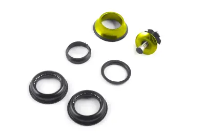 Подшипники рулевой колонки велосипеда REKO, удлиненные, желтые