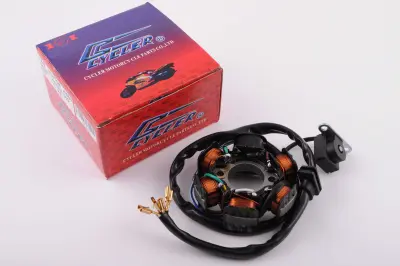 Статор генератора 4T GY6 50 (5+1 котушка) CYCLER