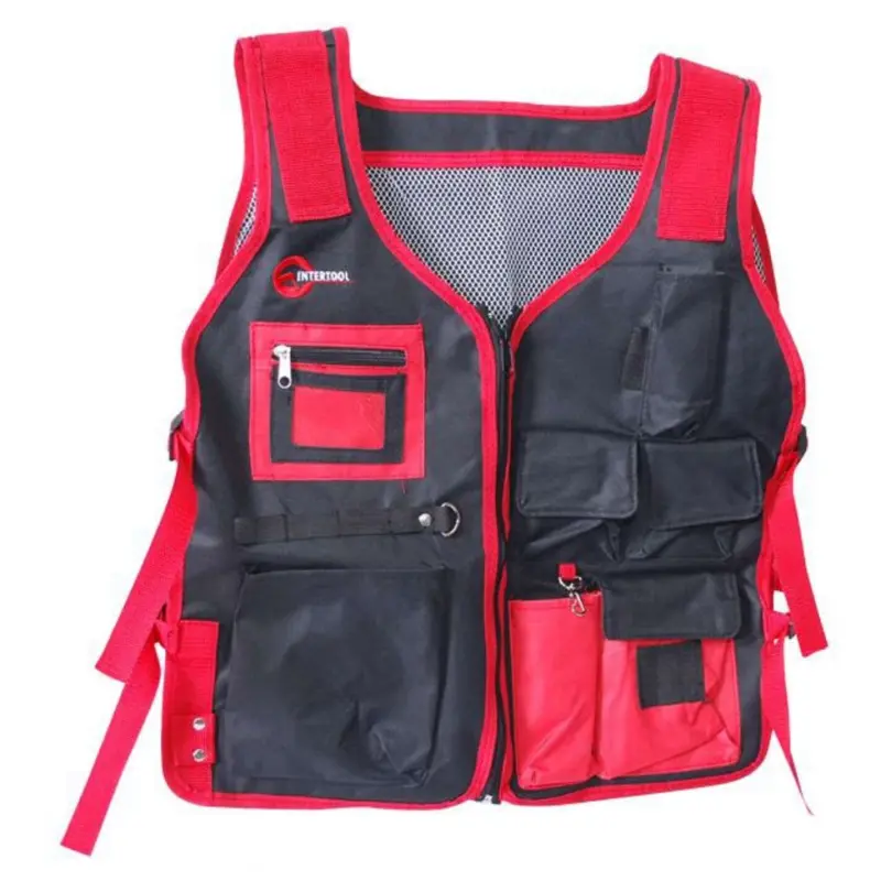 Жилет для инструмента INTERTOOL SP-1001, 7 карманов