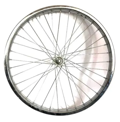 Передний велосипедный обод в сборе 20″ VERE, 36 спиц, алюминий