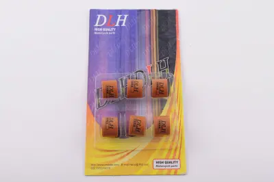 Ролики вариатора DLH 18×14 мм 10,5 г для GY6 125/150 4T, 6 шт.