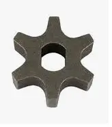 Ведущая звездочка электропилы D30×d8/10×H9,5 мм, 3/8″, 6 зубьев