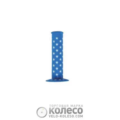 Велосипедные грипсы синие со звёздами