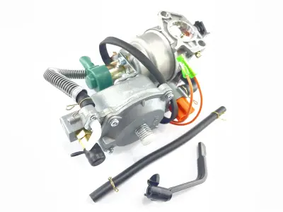 Карбюратор HORZA 177F/188F (9/13 к.с.) із газовим редуктором та електромагнітним клапаном