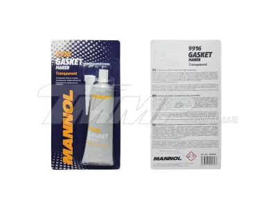 Силіконовий герметик MANNOL 9916 Gasket Maker Transparent, 85 г