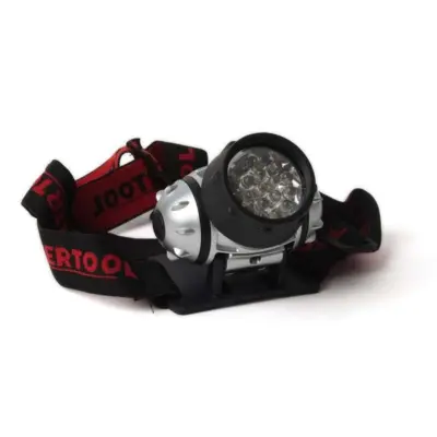 Налобний світлодіодний ліхтар INTERTOOL LB-0301, 19 LED, 45 лм