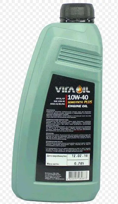 Моторна олива VIRA Semisynth Plus 10W-40, 1 л