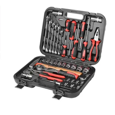 Набор инструментов INTERTOOL STORM ET-8056, 1/2″ и 1/4″, 56 предметов