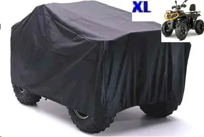 Чохол-дощовик для квадроцикла XL 216×120×49 см, чорний JPX