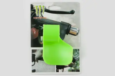 Упор на ручку газа Monster Energy XJB универсальный, зеленый