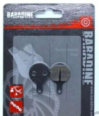 Дискові гальмівні колодки Baradine DS-46+SP-46 KL для Tektro