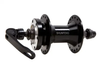 Передня втулка Shunfeng SF-A210F, 36H, під диск, QR, чорна