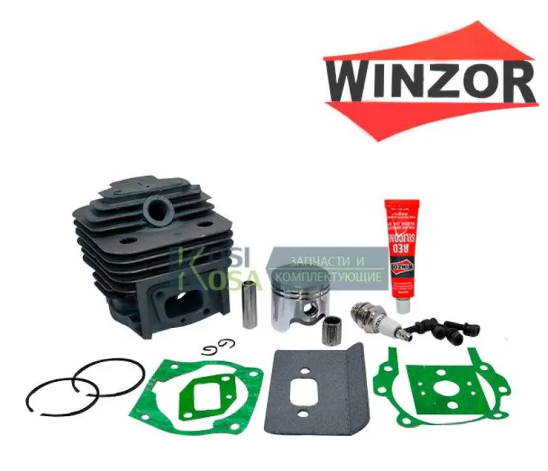 Цилиндро-поршневая группа Winzor 1E40F-5 Ø40 мм для мотокосы, Metal Box