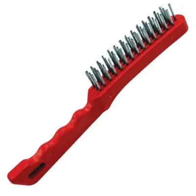 Щітка ручна по металу INTERTOOL BT-0009, 6-рядна
