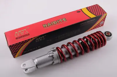 Задний амортизатор NDT для GY6, Honda DIO/TACT, 275 мм, регулируемый, красный