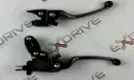 Комплект відкидних важелів керма Moto/ATV, чорний