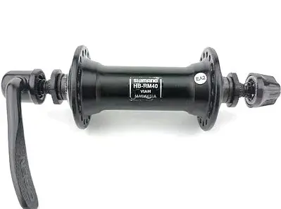 Передняя втулка Shimano HB-RM40, 36H, под эксцентрик, черная