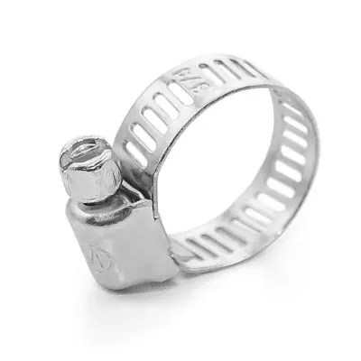 Хомут черв'ячний оцинкований INTERTOOL, 8 мм, Ø11–20 мм