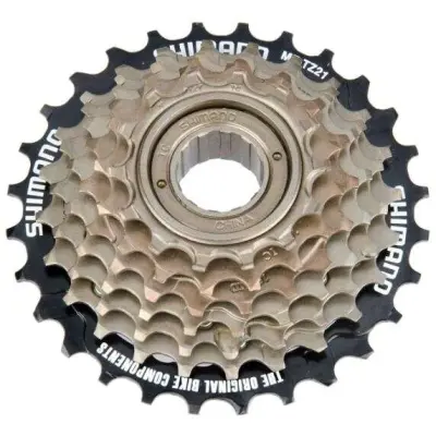 Велосипедна тріскачка Shimano MF-TZ21, 7 швидкостей, 14–28T