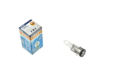 Лампа головного света YWL BA20D 12V 50/50W, 2 уса, белая