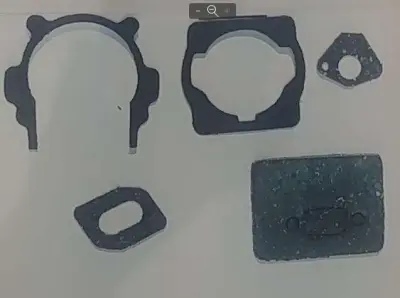 Комплект прокладок двигуна мотокоси 1E40F CJI, 5 шт.