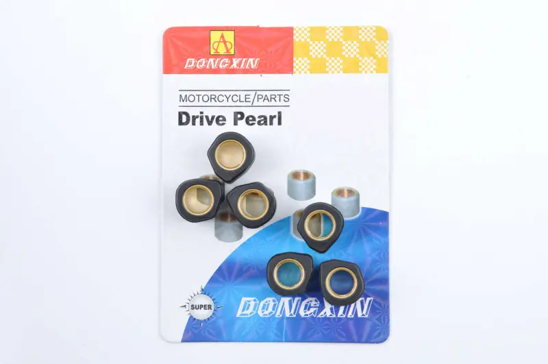Ролики варіатора Suzuki 17×12 мм, 8,5 г, чорні DONGXIN
