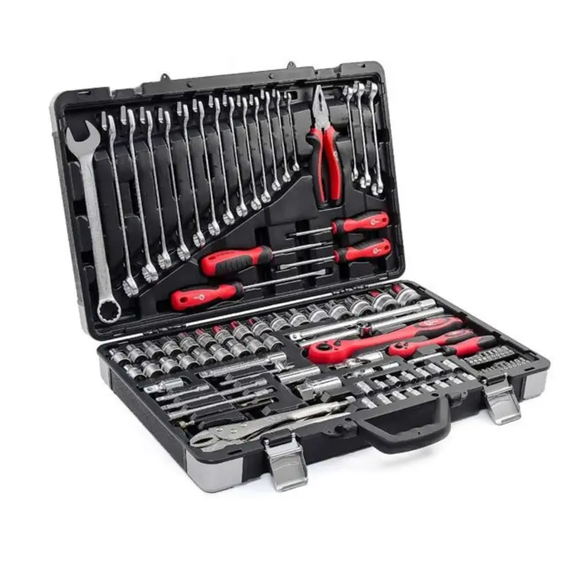 Професійний набір інструментів INTERTOOL ET-7101, 1/4″ і 1/2″, 101 предмет
