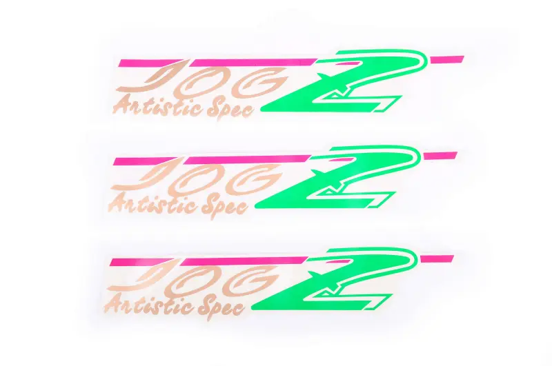 Комплект наліпок Yamaha JOG Artistic Spec, 22×5 см, 3 шт.