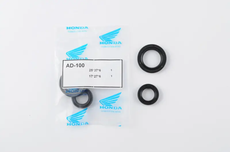 Комплект сальників колінчастого вала Suzuki Address AD100, 2 шт., 25×37×6 і 17×27×6