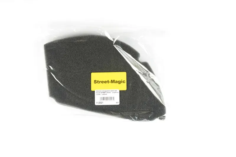 Елемент повітряного фільтра AS для Suzuki Street Magic, сухий поролон, чорний