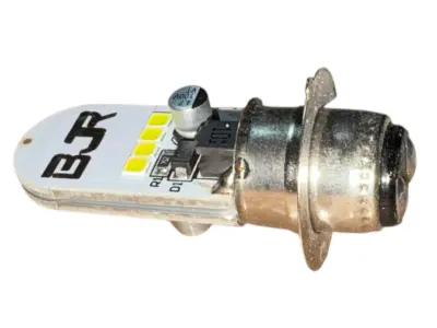Світлодіодна лампа фари LED, 2 кристали, 3 вусики, зі стабілізатором