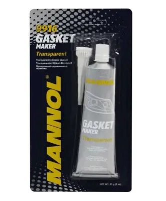 Прозорий силіконовий герметик MANNOL 9916 Gasket Maker, 85 г