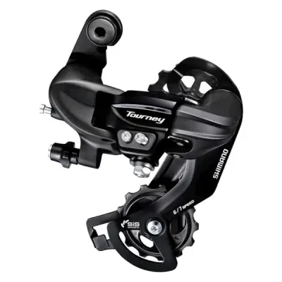 Задній перемикач Shimano Tourney RD-TY300-SGS, 6/7 швидкостей, на півень