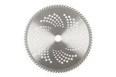 Диск-ніж для мотокоси 80T 255×25,4 мм, твердосплавні зубці