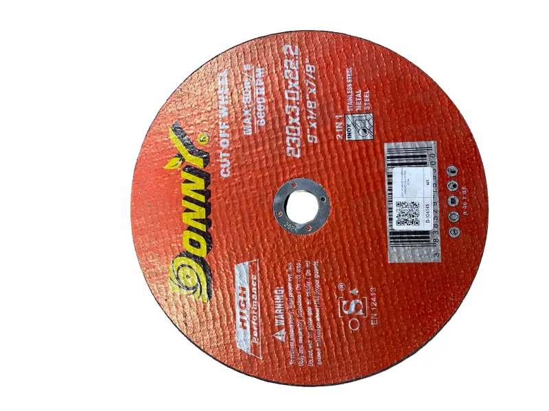 Диск отрезной по металлу DONNY KOSA 230×3×22,2 мм