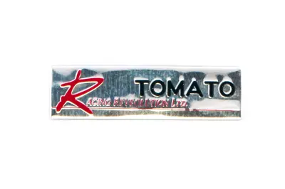 Декоративна наліпка R TOMATO 14×6 см