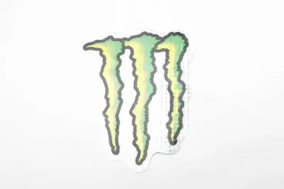 Наклейка Monster Energy 21×16 см, логотип 7312F