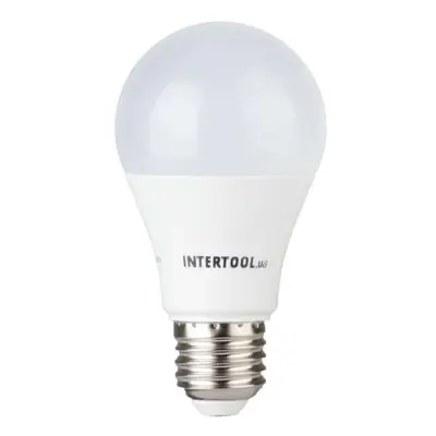 Светодиодная лампа INTERTOOL A60 12 Вт E27 4000 К