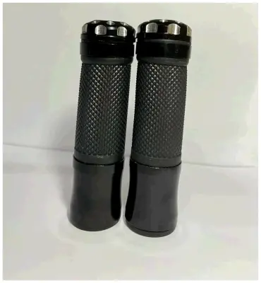 Грипсы руля с замками, черные, General FM