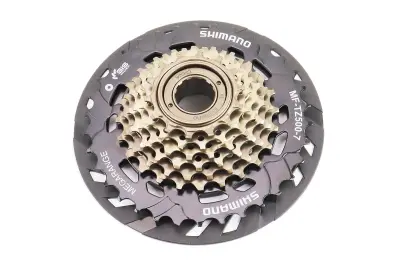 Тріскачка Shimano Tourney MF-TZ500-7 MegaRange 14–34T, 7 швидкостей