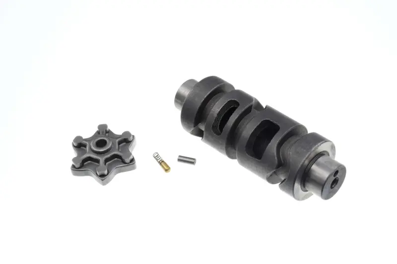 Копирный вал КПП 4T CG125/150 со звездой KOMATCU mod.A