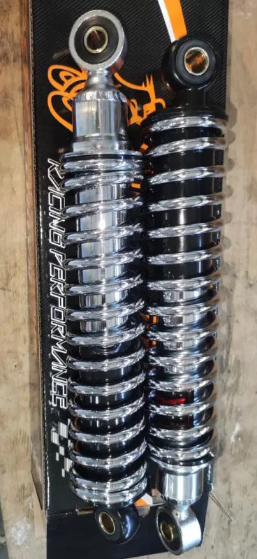 Задние амортизаторы JING mod.A для Минск, 300 мм, пара