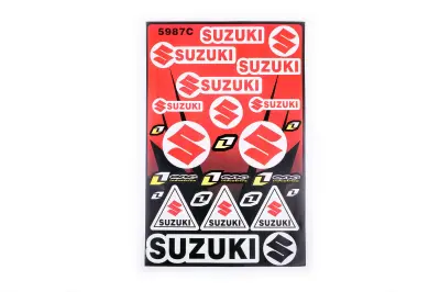 Набір наліпок Suzuki 30×45 см, 5987C